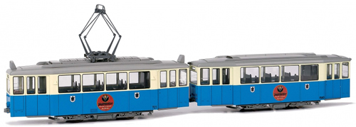 Kato HobbyTrain Lemke K30933 - Munich Düwag Old Fashion Jägermeister Street Car